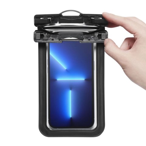 Etui Spigen Spigen Aqua Shield A601 wodoodporne IPX8 - czarne 2 szt.
