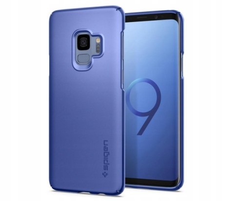 Etui Spigen Thin Fit do Galaxy S9 Coral Blue