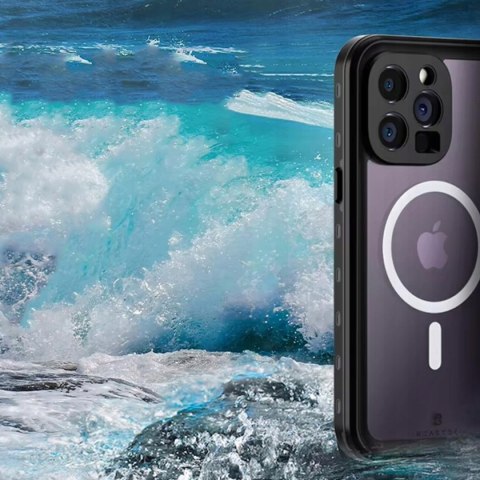 Etui wodoodporne IP68 360 do iPhone 15 Pro - pokrowiec, futerał