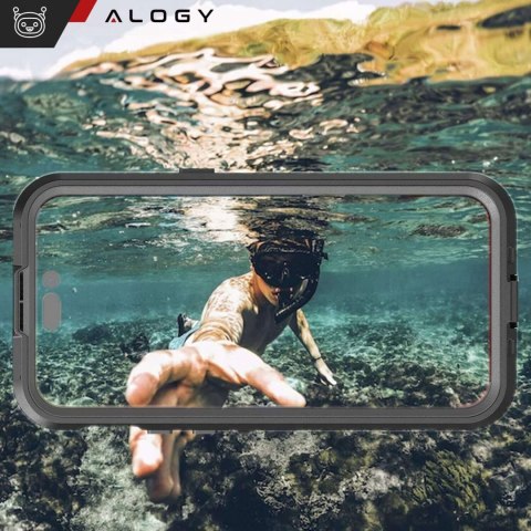 Etui wodoodporne IP68 360 do iPhone 15 Pro - pokrowiec, futerał