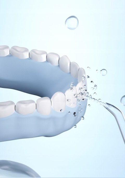 IRYGATOR DO ZĘBÓW BEZPRZEWODOWY USB 3 TRYBY 2 DYSZE DENTYSTYCZNY BRADERS