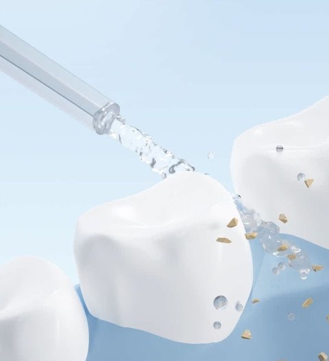 IRYGATOR DO ZĘBÓW BEZPRZEWODOWY USB 3 TRYBY 2 DYSZE DENTYSTYCZNY BRADERS