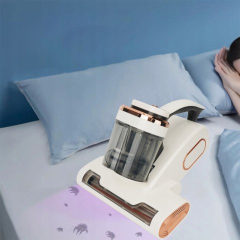 MOCNY ODKURZACZ UV NA ROZTOCZA I KURZ DO ŁÓŻKA MATERACA BEZPRZEWODOWY