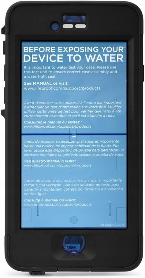 Pancerne etui 360° wodoodporne do iPhone 6/6s - futerał ochronny