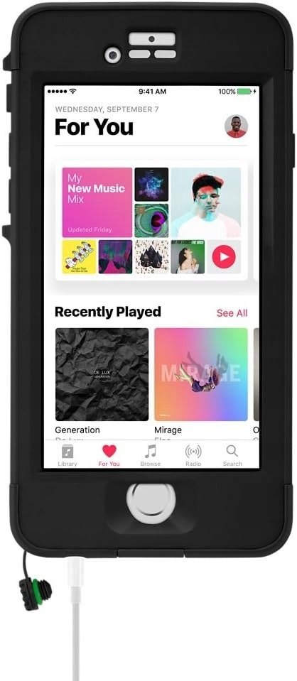 Pancerne etui 360° wodoodporne do iPhone 6/6s - futerał ochronny