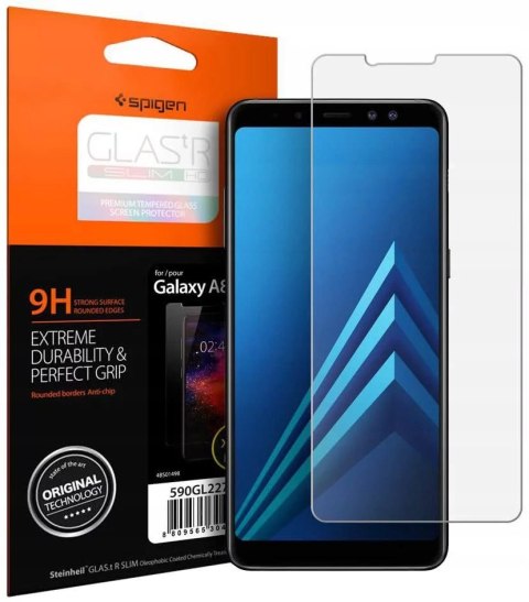 Szkło hartowane SPIGEN - Samsung Galaxy A8 2018 Szybka ochronna