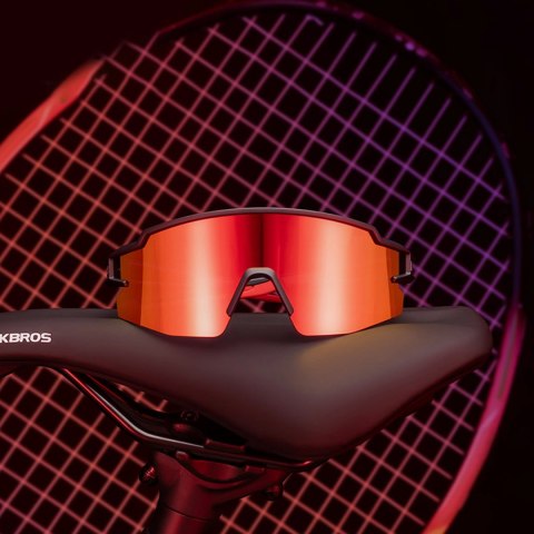 Okulary rowerowe Rockbros dla dzieci, polaryzacyjne, z ochroną UV dziecięce - białe