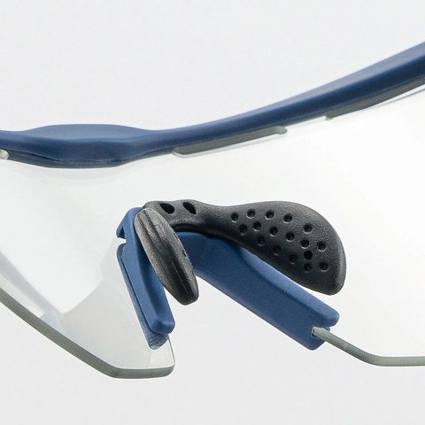 Okulary rowerowe Rockbros polaryzacyjne z ochroną UV i wkładką korekcyjną - szare