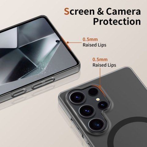 TECH-PROTECT MAGSLIM MAGSAFE GALAXY S25 EDGE MATTE/BLACK