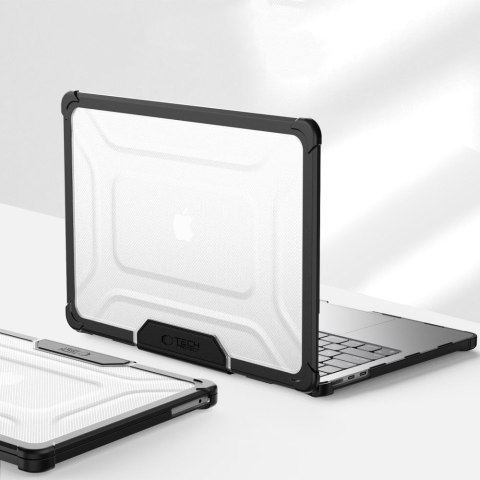 TECH-PROTECT SMARTSHELL PRO MACBOOK AIR 13 M2 / M3 / M4 / 2023-2025 BLACK/CLEAR