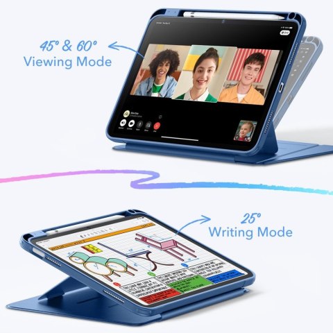 ESR FLIP HYBRID IPAD 10.9" 10 / 2022 / 11" 11 / 2025 NAVY BLUE