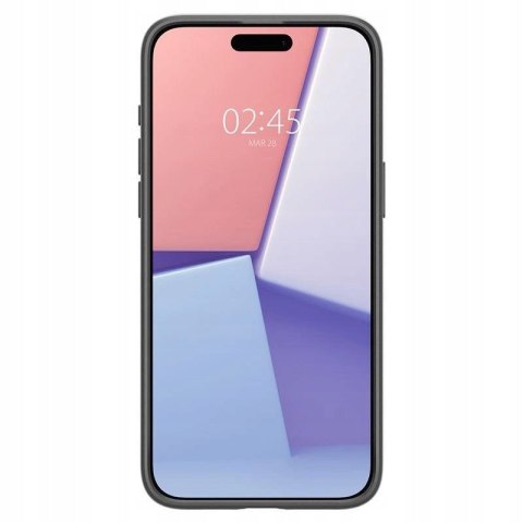 Etui Spigen do iPhone 15 Pro Max - czarne plecki ochronne, obudowa