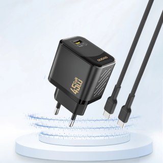 Ładowarka sieciowa Dudao A28 45W GaN USB-C - czarna