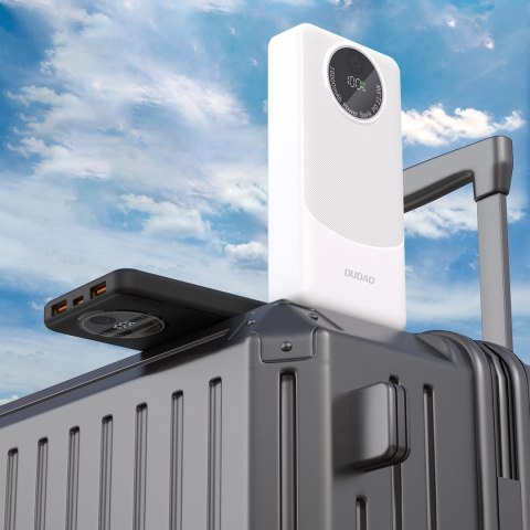 Powerbank Dudao K12 10000mAh PD22.5W USB-A, USB-C - biały