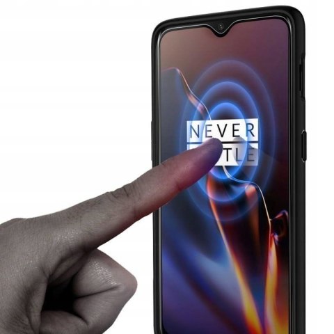 Spigen Glass FC OnePlus 7 - szkło hartowane z czarną ramką