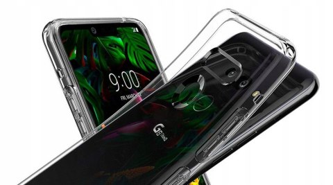 Spigen do LG G8 ThinQ - bezbarwne etui plecki ochronne, obudowa