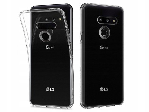 Spigen do LG G8 ThinQ - bezbarwne etui plecki ochronne, obudowa