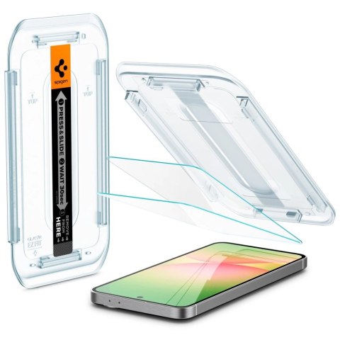 Szkło hartowane Spigen Glas.tR EZ Fit na Samsung Galaxy S24 FE (2 szt.)