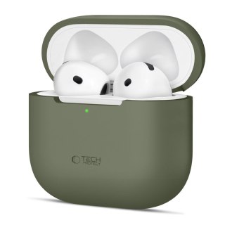 TECH-PROTECT SILICONE APPLE AIRPODS 4 OLIVE GREEN