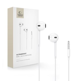 TECH-PROTECT ULTRABOOST MINI JACK EARPHONE CORE WHITE