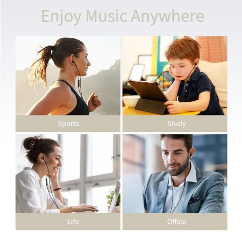 TECH-PROTECT ULTRABOOST TYPE-C EARPHONE CORE BLACK