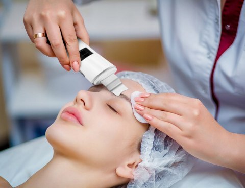 Urządzenie 5w1 do Pielęgnacji Skóry - Peeling Kawitacyjny Sonoforeza EMS 7W