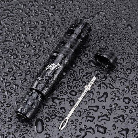 Zestaw naprawczy Rockbros do opon bezdętkowych tubeless - czarny