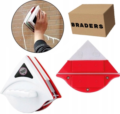 Dwustronna magnetyczna myjka do okien 15-24 mm Braders - mycie szyb