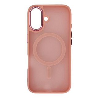 Etui Fashion Case z MagSafe na Samsung Galaxy A16 5G - różowe