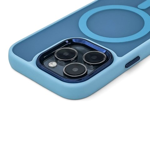 Etui Fashion Case z MagSafe na Samsung Galaxy A26 5G - niebieskie