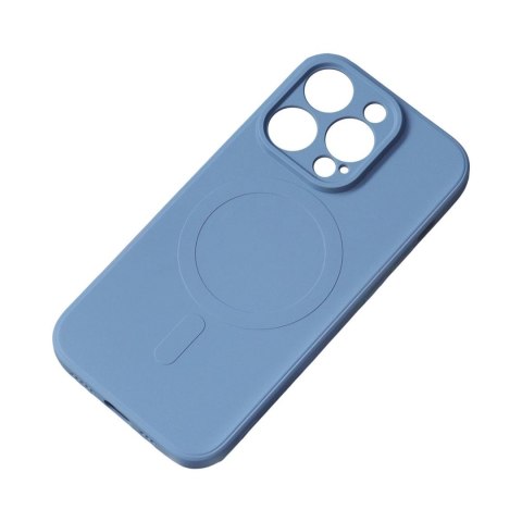 Etui Silicone Case z MagSafe na Samsung Galaxy A26 5G - niebieskie