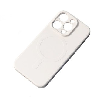 Etui Silicone Case z MagSafe na iPhone 16e - beżowe