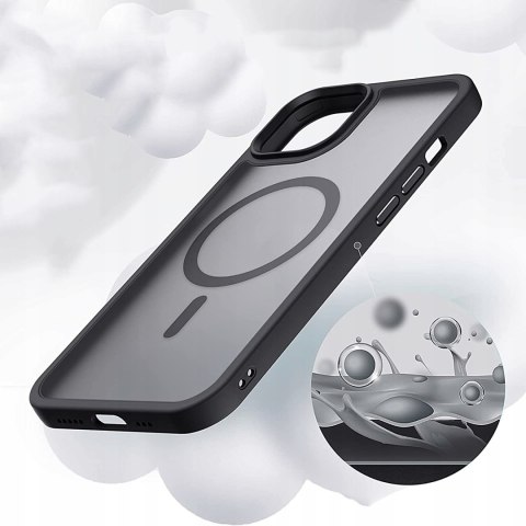 Etui Supcase do iPhone 13 Pro - czarne plecki ochronne, pancerna obudowa