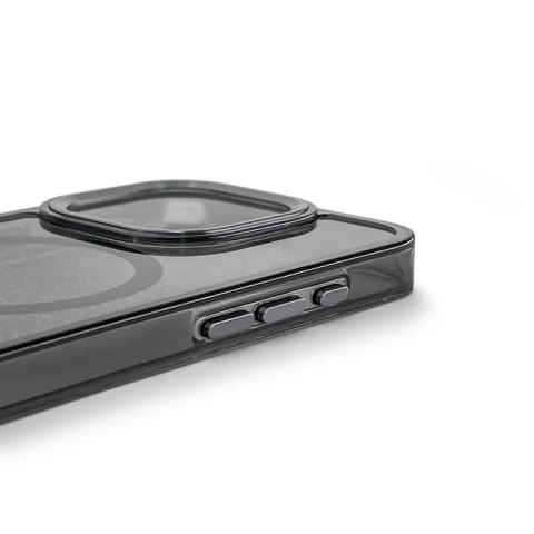 Etui brokatowe Glitter Case z MagSafe na Samsung Galaxy A36 5G - czarne