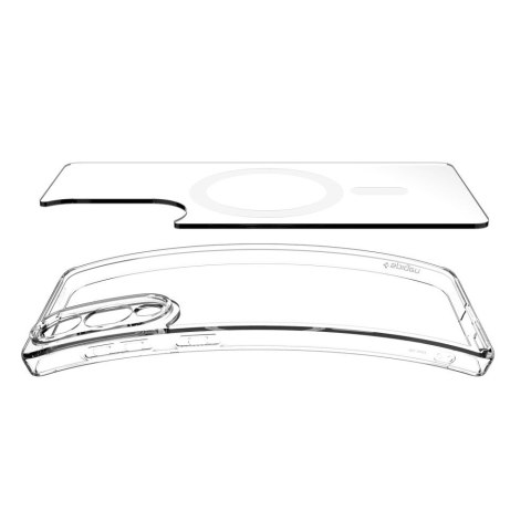 SPIGEN ULTRA HYBRID MAG MAGSAFE GALAXY S25 EDGE CLEAR/WHITE
