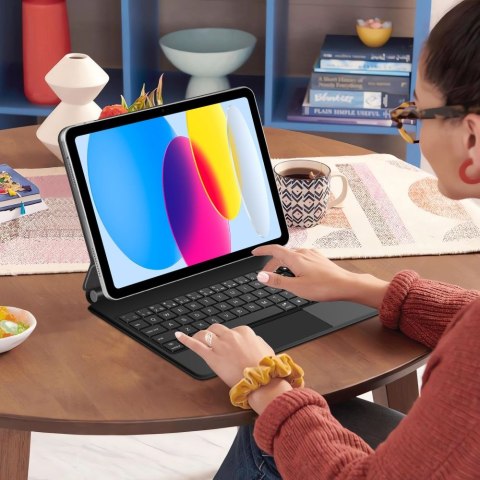 TECH-PROTECT SMARTCASE MAGNETIC + KEYBOARD IPAD 10.9" 10 / 2022 / 11" 11 / 2025 BLACK