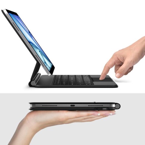 TECH-PROTECT SMARTCASE MAGNETIC + KEYBOARD IPAD AIR 10.9" 4 / 5 / 2020-2022 / 11" 6 / 7 / 2024-2025 BLACK