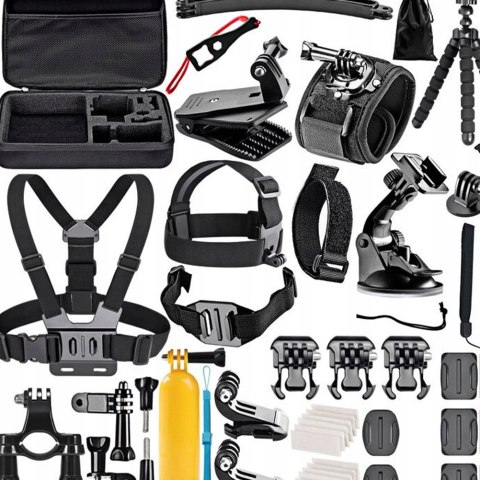 Akcesoria 50w1 do GoPro Hero (wszystkie modele) - szelki, walizka Braders