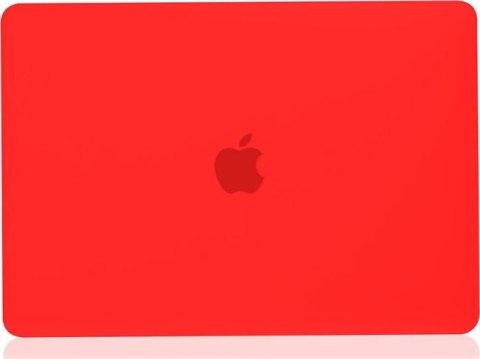 Etui Gecko Clip On do MacBook Pro 13" czerwone - lekkie i trwałe