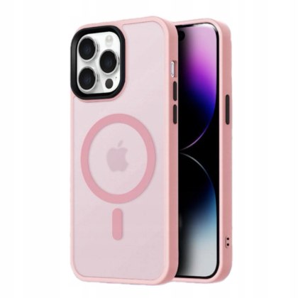 Etui Hurtel Plecki do iPhone 16 Pro Max Różowy - Ochronna Obudowa