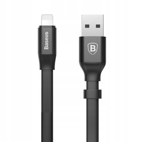 Kabel Baseus USB - Apple Lightning 0,23 m czarny