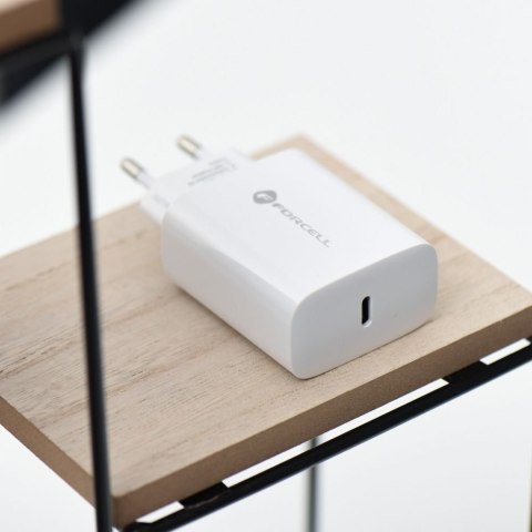 Ładowarka USB-C 3000 mA + Kabel Lightning do Apple iPhone - biała