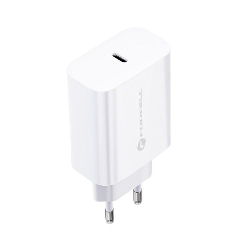 Ładowarka USB-C 3000 mA + Kabel Lightning do Apple iPhone - biała