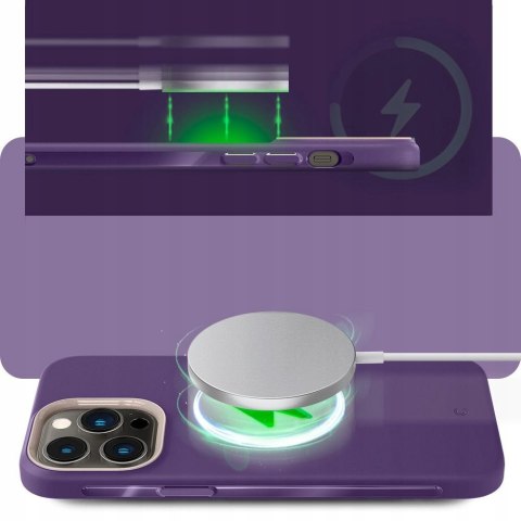 Plecki ochronne Spigen do Apple iPhone 14 Pro Max - fioletowe