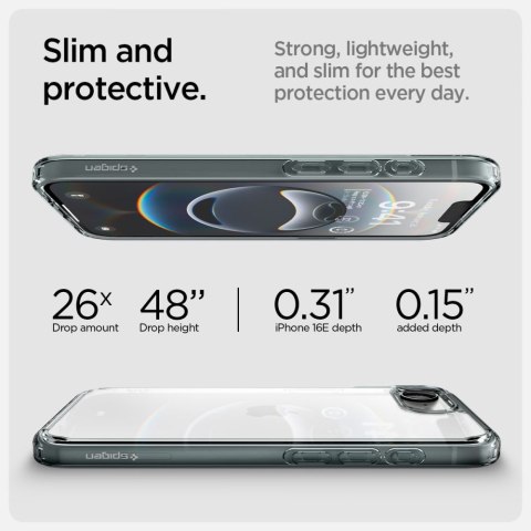 SPIGEN ULTRA HYBRID IPHONE 16E SPACE CRYSTAL