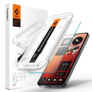 SZKŁO HARTOWANE SPIGEN GLAS.TR "EZ FIT" NOTHING PHONE 3A / 3A PRO CLEAR