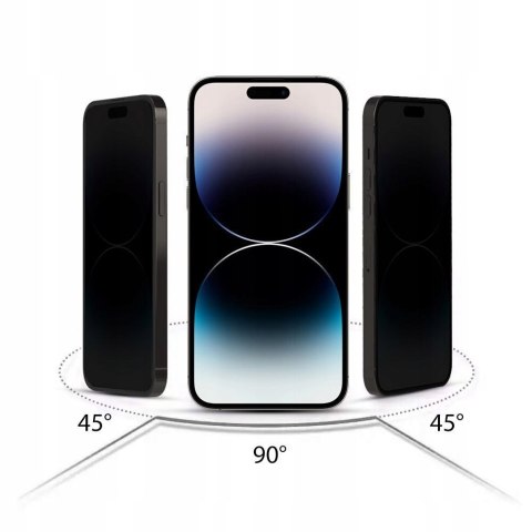 Szkło hartowane prywatyzujące Hofi do iPhone 15 Pro Max - 1 szt.