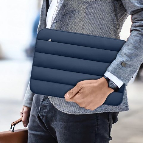TECH-PROTECT FLUFFY LAPTOP 13-14 NAVY BLUE