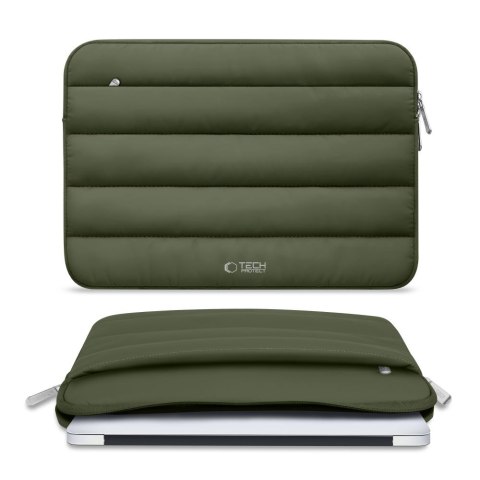 TECH-PROTECT FLUFFY LAPTOP 15-16 ARMY GREEN