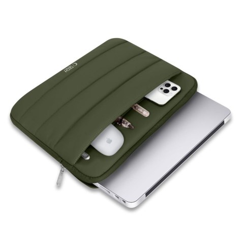 TECH-PROTECT FLUFFY LAPTOP 15-16 ARMY GREEN